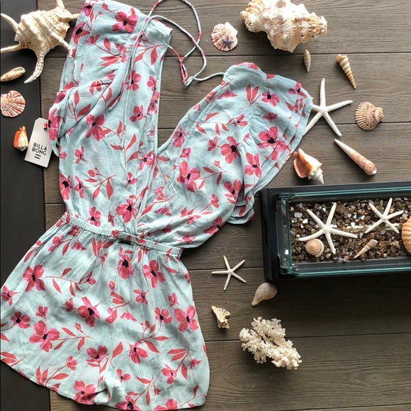 🌴🌼BILLABONG- RUFFLE UP ROMPER🌼🌴 - Picture 9 of 10